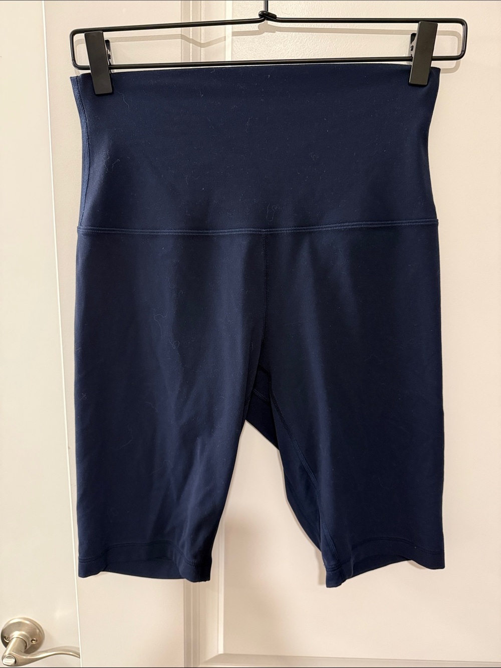 Lululemon High-Waist Navy Women’s Bike Shorts